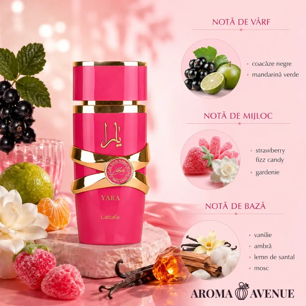 Lattafa Yara Candy Eau de Parfum 100ml, dama