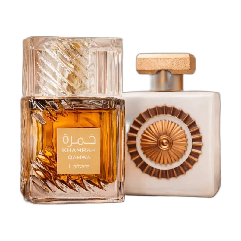 Velvet Coffee Dessert Khamrah Qahwa X Nebras Elixir — Parfum Arabesc Original | ParfumuriArabe.ro