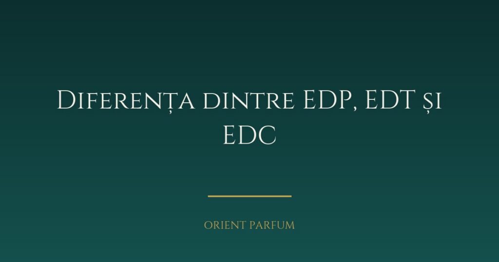 Diferența dintre EDP, EDT și EDC