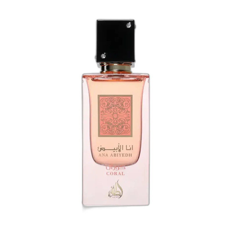 Lattafa Ana Abiyedh Coral Apa De Parfum 60 Ml — Parfum Arabesc Original | ParfumuriArabe.ro